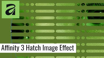 AFFINITY 3 Create Hatch / Image Designs | For Book Covers etc | How To