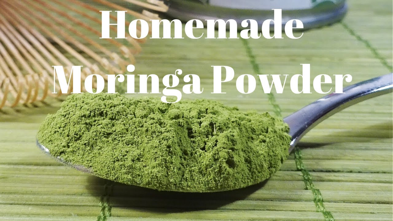 How Do You Make Moringa Powder How To Make Moringa Powder At Home For Less Than A Dime - YouTube