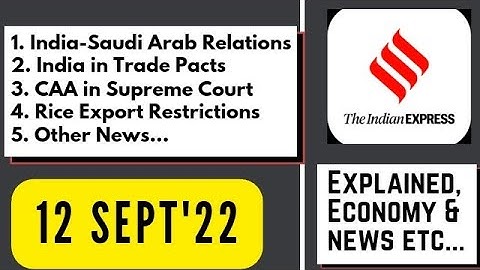 12th September 2022 | Gargi Classes News & Explained Analysis | By R.K. Lata