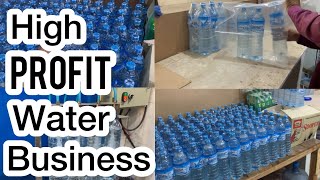 Mineral Water Business - How to Make Mineral Water bottle || Ro Plant business | Mineral Water plant screenshot 3