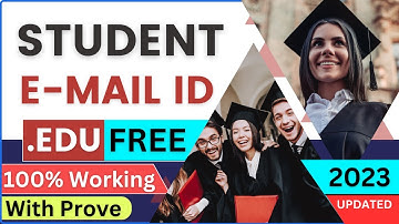 Student Mail ID (.Edu) For FREE 🔥- 2023 [ WITH PROVE ]