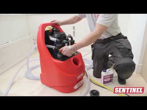 Power flushing your central heating system 1000sADS