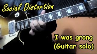 Video voorbeeld van "Social Distortion - I was wrong (Guitar Cover) by Gerardo"