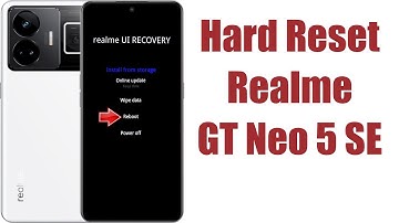 Hard Reset Realme GT Neo 5 SE | Factory Reset Remove Pattern/Lock/Password (How to Guide)