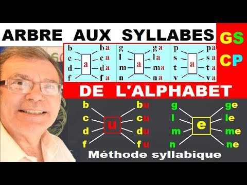 Arbre Aux Syllabes De L Alphabet Et Exercices Des Sons Pour Gs Cp Ce1 Youtube