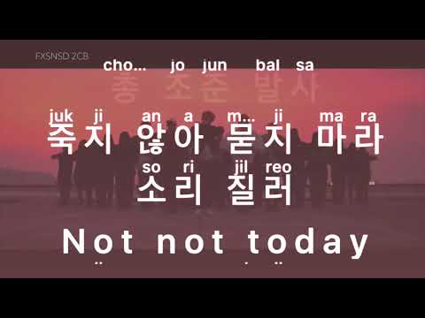[KARAOKE] BTS - Not Today