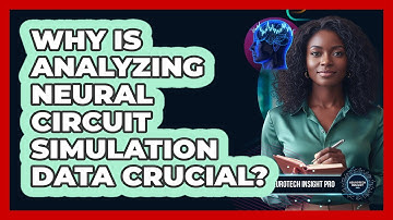 Why Is Analyzing Neural Circuit Simulation Data Crucial?