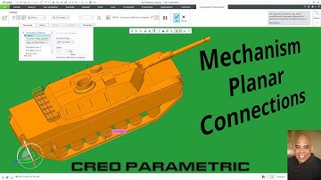 Creo Parametric - Mechanisms | Planar Connections