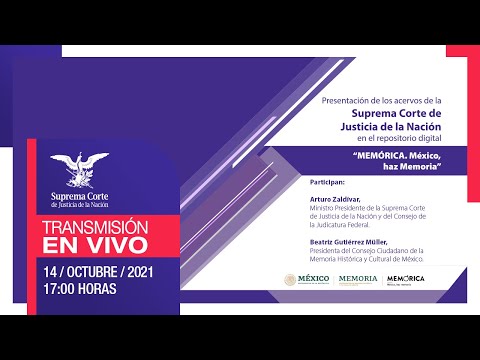 Presentación de los acervos de la Suprema Corte de Justicia de la Nación en el repositorio digital