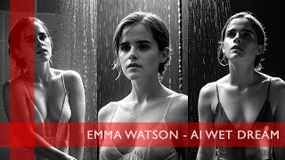 Emma Watson - Ai Wet Dream Soaked Photoshooting #emmawatson #hermionegranger #beautiful