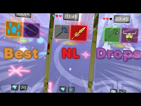 ROBLOX Dungeon Quest // Best NL Drops u0026 Pots (Over 10,000 Runs)