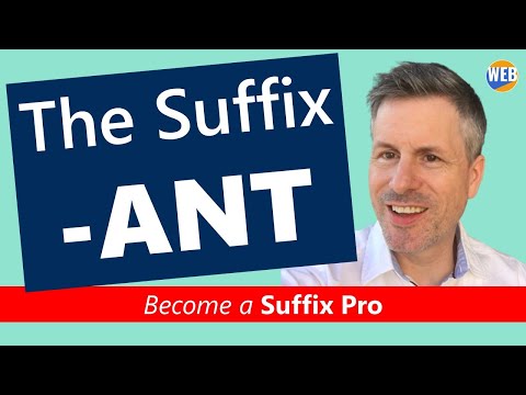 Become a Suffix Pro: Learn the Many Meanings of -ANT with Easy Examples