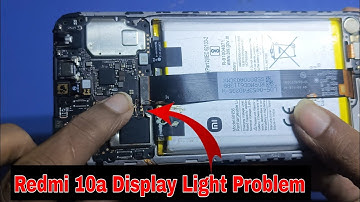 Redmi 10a display light solution | mi back light problem solution | redmi 10a display light problem