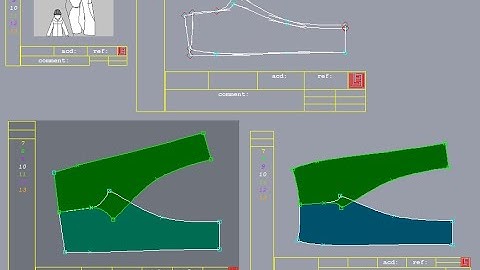 LONG PANT PATTERN DAFT  1 3