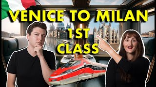 HIGH Speed Train Frecciarossa | Venice to Milan | Business class ￼🇮🇹