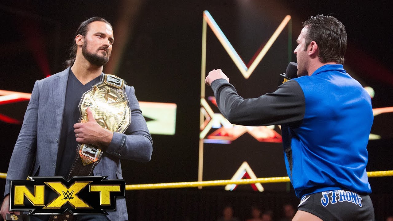 NXT Champion Drew McIntyre delivers his mission statement: WWE NXT, Aug. 30, 2017