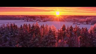 Winter In Latvia - Dji Mavic 2 Pro 4K