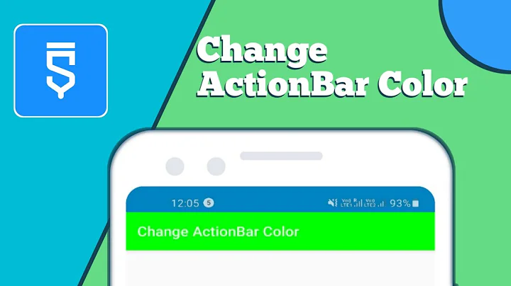 How To Change ActionBar Color In Particular Activity Without AppCompat Or With AppCompat |Hindi|