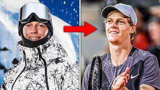 Jannik Sinner - How He Went From Ski Champion To Top 10 Tennis Player..