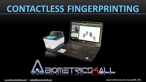www.ApplicantServices.com Social Distancing Live Scan Fingerprinting Solution