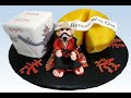 Oversized Fortune Cookie Chinese Takeout Wise Man Cake Decorating How-to Tutorial Part 1