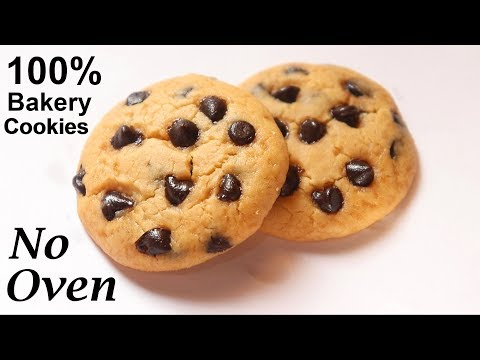 Cookies Recipe | Chocolate Chip Cookies | Cookies/Biscuit Recipe Without Oven