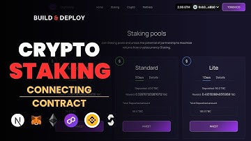 Create a Token Staking DApp & Earn Rewards with ICO using Next.js  | Connecting Solidity Contract