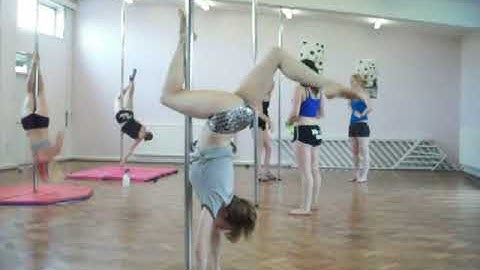 butterfly handstand improve pole dancing