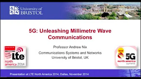 LTE North America - 5G: Unleashing mmWave Communications - DayDayNews