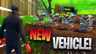 VEHICLES coming to Fortnite: Battle Royale..
