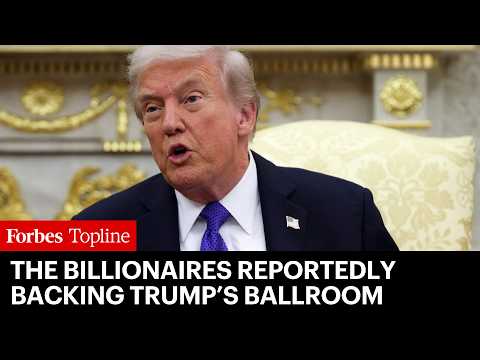 These Billionaire Backers Are Reportedly Behind Trump’s Ballroom Project