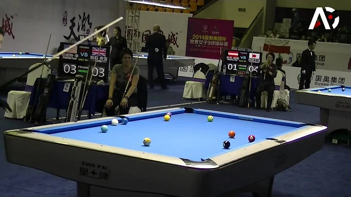 2014 Women 9-Ball WC - Jeanette Lee v Kelly Fisher