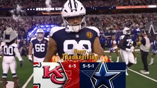 Chiefs vs Cowboys NFL On CBS Thanksgiving Game Intro/Theme Week 13 | NFL 2025