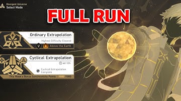 Divergent Universe Cyclical Extrapolation Difficulty 5 FULL RUN | Honkai Star Rail 2.3