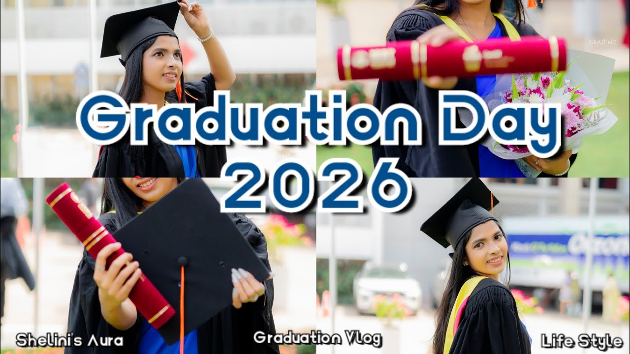 Graduation Vlog..🎓👩‍🎓 | ICBT | A sepecial day in life | Shelini's Aura | 2026