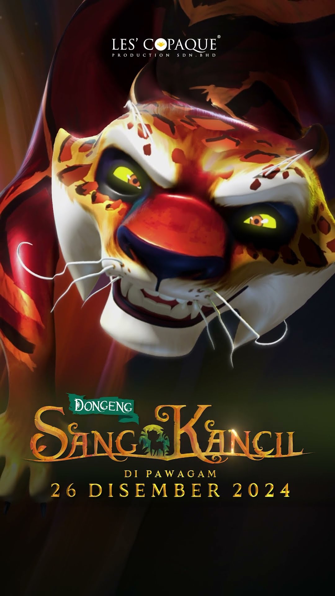 Saksikan filem DONGENG SANG KANCIL di pawagam bermula 26 Disember 2024. ?#DongengSangKancil #shorts