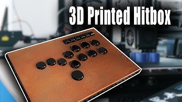 3D Printed Hitbox Controller #DIY #3dprinted #hitbox
