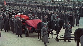 Церемонии прощания со Сталиным. Уникальные архивные кадры.