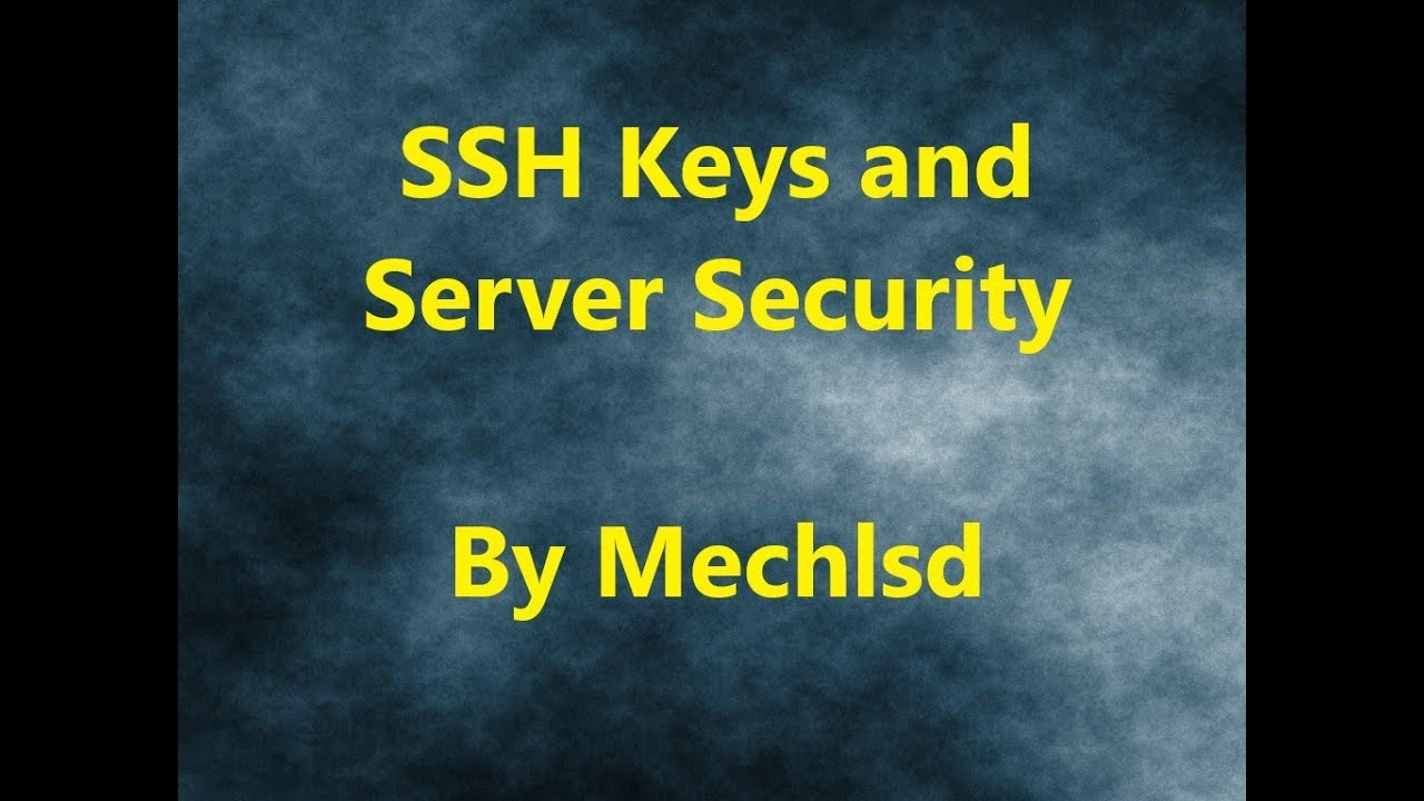 How to set up SSH keys tutorial - YouTube