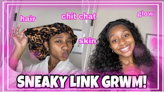 GRWM : SNEAKY LINK EDITION ft.  ULA HAIR | DREW MICHELLE