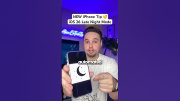 iOS 26 NEW iPhone Feature in Your Speaker 🔊 Late Night Mode 🌙 #ios26 #iphonetips #iphone #shorts