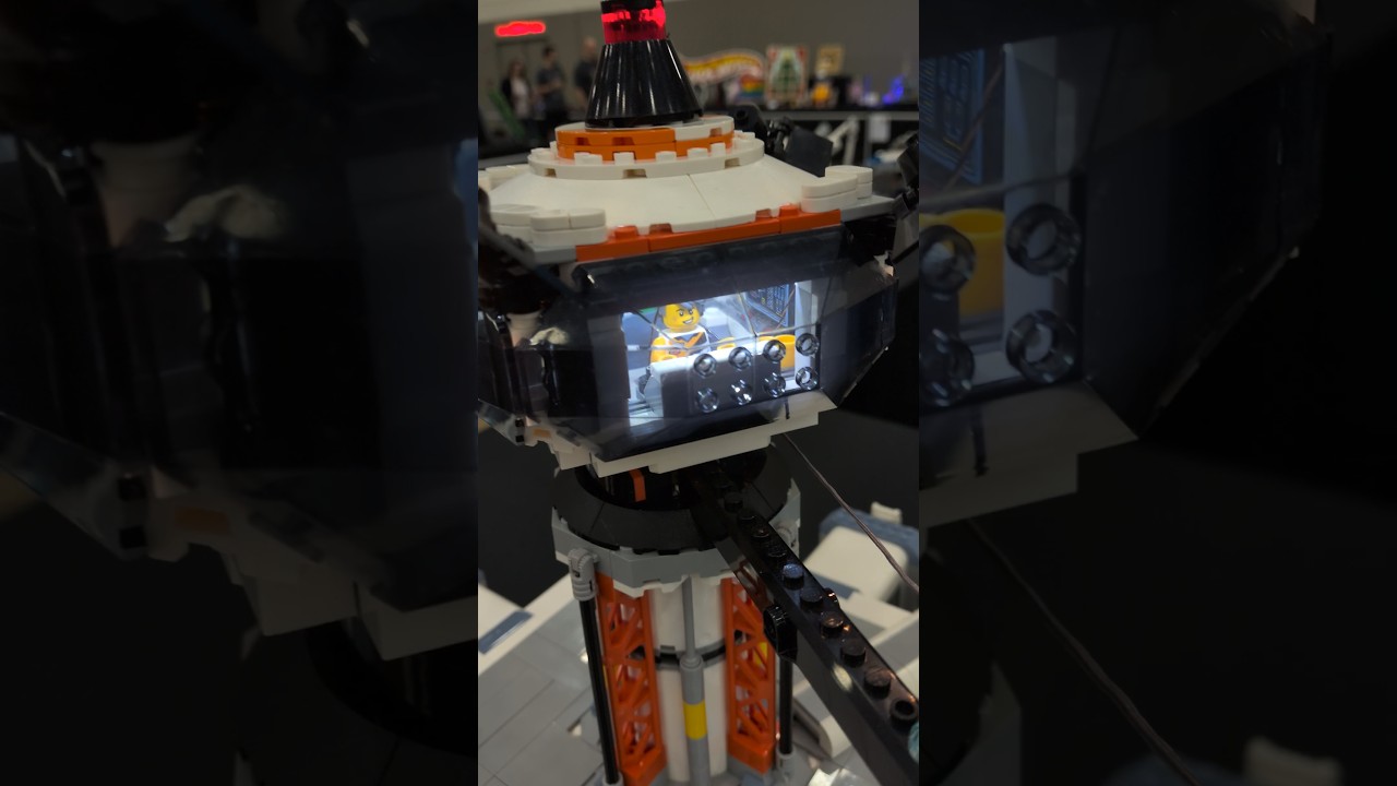 LEGO Exo-Planet Refinery Layout by Bob Carlson #lego