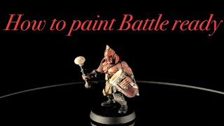 How to paint Battle ready! Chaos Marauders《ウォーハンマー》citadel colour warhammer paint