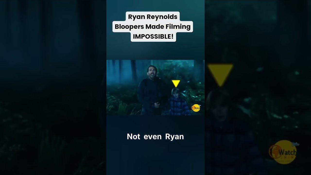 When a Child Surprises Ryan Reynolds  Candid Reactions Caught on Set! #funny #comedy #interview