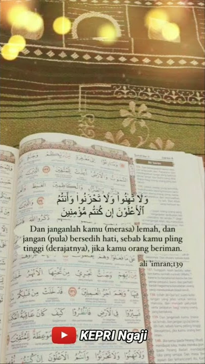 Motivasi Islami Jangan Lemah dan Jangan Bersedih Hati | Story WA Islami Keren