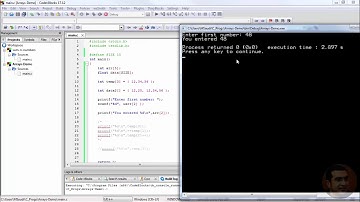 تعلم البرمجة  الدرس 46 من  تعلم لغة c  و تعلم لغة c++ للمبتدئين ( شرح المصفوفات arrays ج2)