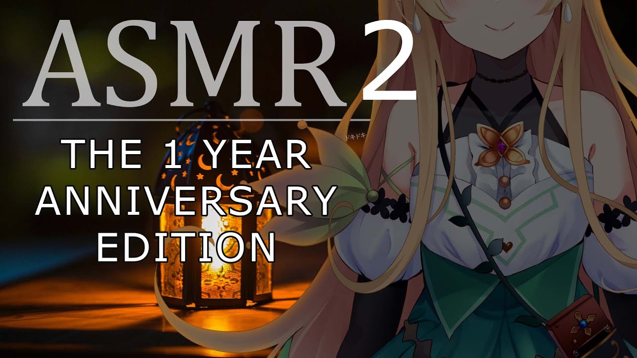 【ASMR 2】HAPPY 1 YEAR POMIES!!!【NIJISANJI EN | Pomu Rainpuff】