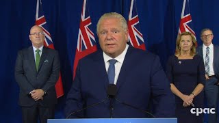 Ontario announces new limits on the size of gatherings in some cities – September 17, 2020