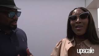 DK Bartley BTS with Naomi Campbell at Cannes Lions Diversity Collective at Inkwell Beach