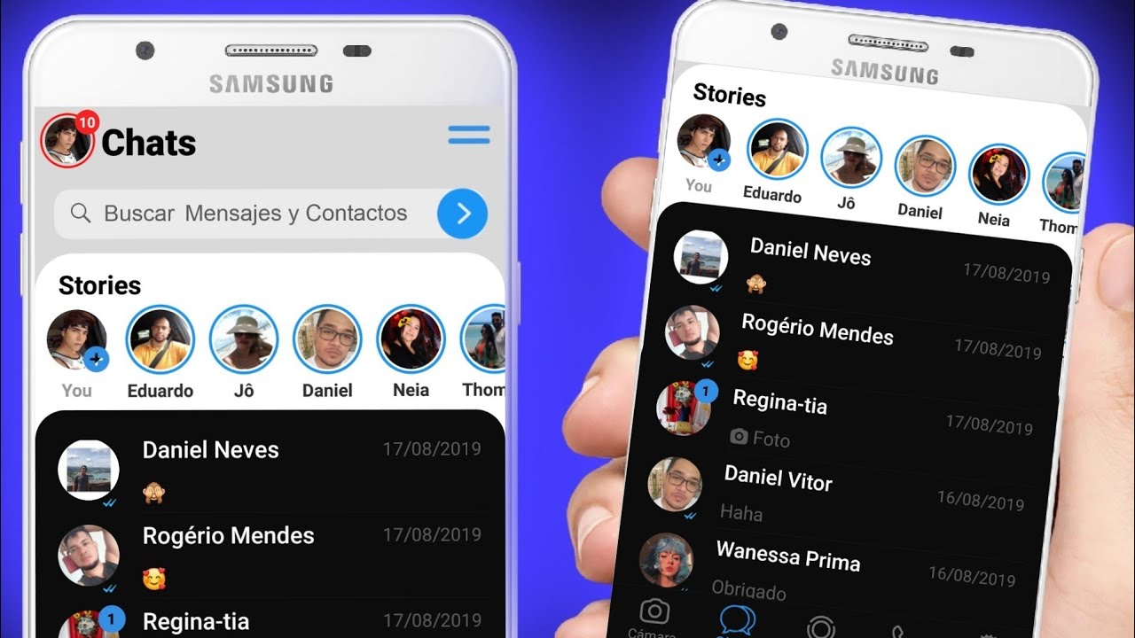 NOVO WHATSAPP DO IPHONE NO ANDROID 2020- ANTI BAN - YouTube